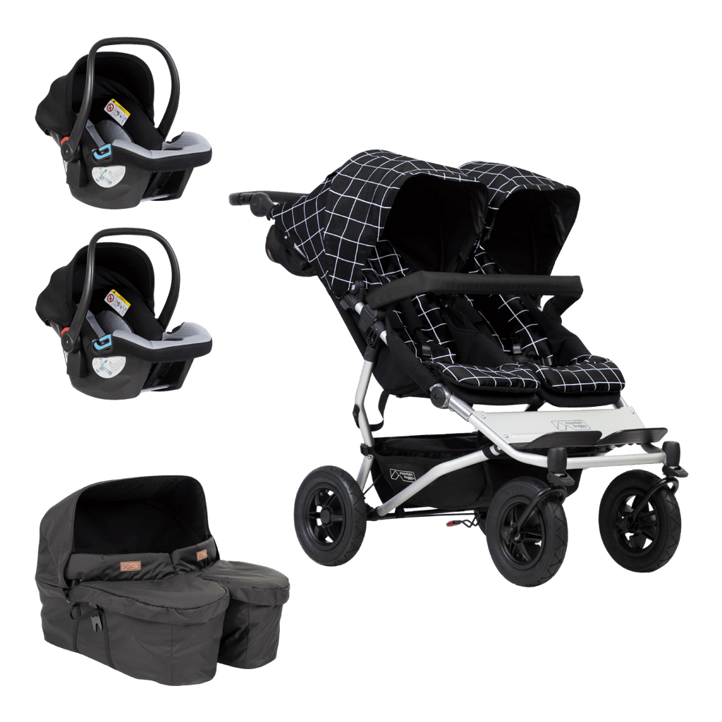duet™ ultimate twin bundle | buggies | Mountain Buggy® duet™ ultimate twin bundle | buggies | Mountain Buggy®