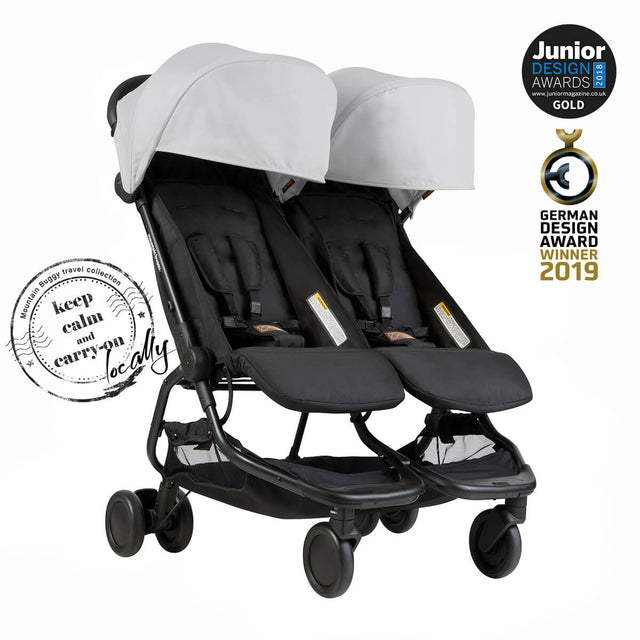 nano duo™ the Perfect Urban Double Buggy for the City Mountain
