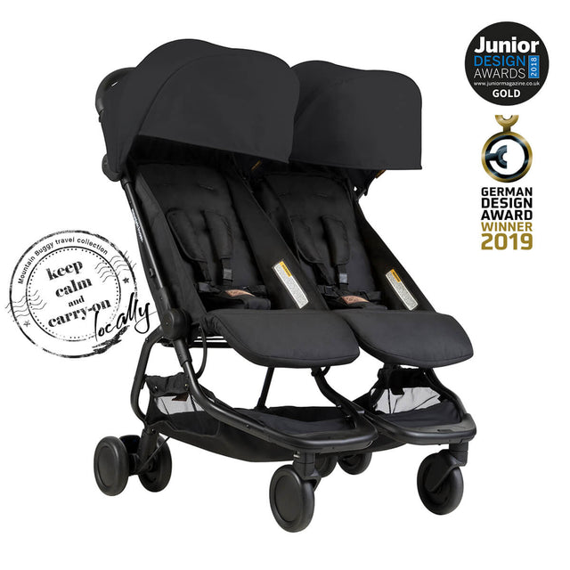 nano duo™ the Perfect Urban Double Buggy for the City Mountain