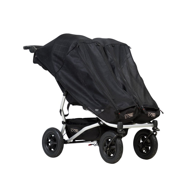 Mountain Buggy duet with 2 single custom fit sun mesh covers_default